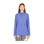 Eytys Klassisk Button Down Skjorta Blue, Dam