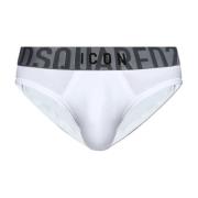 Dsquared2 Briefs med logotyp White, Herr