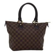 Louis Vuitton Vintage Pre-owned Canvas louis-vuitton-vskor Brown, Dam