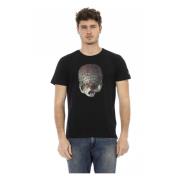 Trussardi T-Shirts Black, Herr