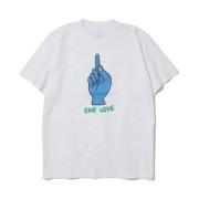 Sacai Vit One Love T-shirt White, Herr