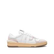 Lanvin Vita Clay Low Top Sneakers White, Herr