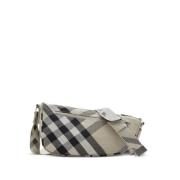 Burberry Signatur Equestrian Knight Jacquard Väska Beige, Herr