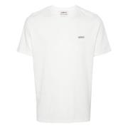 Autry Bomull Jersey Crew Neck T-Shirt White, Herr