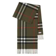 Burberry Rutig Loch Stil Skjorta Green, Herr