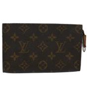 Louis Vuitton Vintage Pre-owned Canvas necessrer Brown, Dam