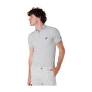 Mason's Leopardi Herr Polo med Skräddarsydda Detaljer Gray, Herr