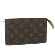 Louis Vuitton Vintage Pre-owned Canvas necessrer Brown, Dam