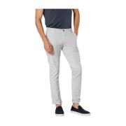 Mason's Extra Slim Cargo Byxor i Twill Gray, Herr