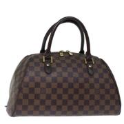 Louis Vuitton Vintage Pre-owned Canvas louis-vuitton-vskor Brown, Dam