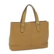 Burberry Vintage Pre-owned Laeder totevskor Beige, Dam