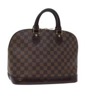 Louis Vuitton Vintage Pre-owned Canvas louis-vuitton-vskor Brown, Dam