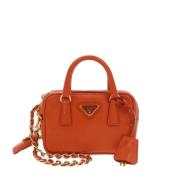 Prada Vintage Pre-owned Laeder prada-vskor Orange, Dam