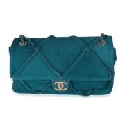 Chanel Vintage Pre-owned Laeder chanel-vskor Blue, Dam