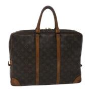 Louis Vuitton Vintage Pre-owned Canvas louis-vuitton-vskor Brown, Dam