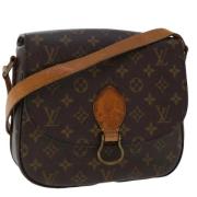 Louis Vuitton Vintage Pre-owned Canvas louis-vuitton-vskor Brown, Dam