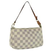 Louis Vuitton Vintage Pre-owned Canvas louis-vuitton-vskor Beige, Dam