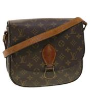 Louis Vuitton Vintage Pre-owned Canvas louis-vuitton-vskor Brown, Dam