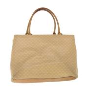 Celine Vintage Pre-owned Laeder totevskor Beige, Dam