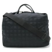 Chanel Vintage Pre-owned Laeder axelremsvskor Black, Dam