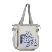 Chanel Vintage Pre-owned Nylon totevskor White, Dam