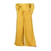 Mason's Avslappnad Passform Modal Chino Byxor Yellow, Dam