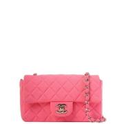 Chanel Vintage Pre-owned Tyg chanel-vskor Pink, Dam