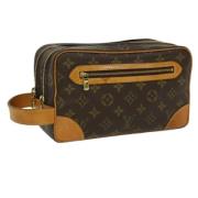 Louis Vuitton Vintage Pre-owned Canvas kuvertvskor Brown, Dam