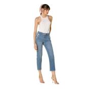 Mason's Agnes Sailor Damens Denimbyxor Blue, Dam