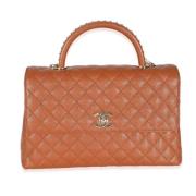 Chanel Vintage Pre-owned Laeder chanel-vskor Brown, Dam