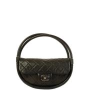 Chanel Vintage Pre-owned Tyg handvskor Black, Dam