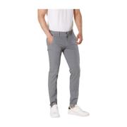 Mason's Slim Fit Bomull Tencel Chino Byxor Gray, Herr