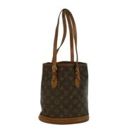 Louis Vuitton Vintage Pre-owned Canvas louis-vuitton-vskor Brown, Dam