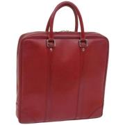 Louis Vuitton Vintage Pre-owned Laeder louis-vuitton-vskor Red, Dam