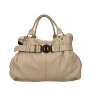 Burberry Vintage Pre-owned Laeder totevskor Beige, Dam