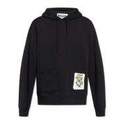 Moschino Tryckt sweatshirt Black, Herr