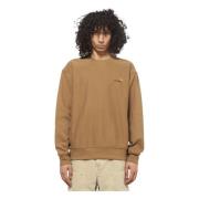 Carhartt Wip Brun Bomull Crewneck Sweatshirt American Script Brown, He...