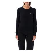 Vivienne Westwood Svart Stickad Bea Jumper Aw24 Black, Dam