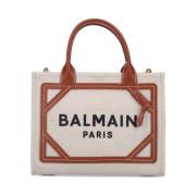 Balmain Vit Toteväska för Kvinnor White, Dam