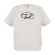 Diesel T-shirt T-Boxt-Q22 Gray, Herr