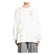 Doublet Broderad Bandage Långärmad T-shirt White, Herr