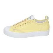 Stokton Läder Damsneakers Yellow, Dam