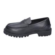 Stokton Läder Herr Loafers Skor Black, Herr