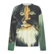 JW Anderson Stiliga Sweaters Kollektion Green, Herr