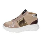 Stokton Sneakers i mocka för kvinnor Beige, Dam