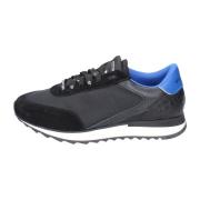 Stokton Herr Textil Sneakers Black, Herr