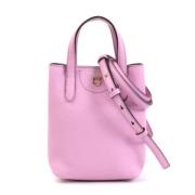 Salvatore Ferragamo Pre-owned Pre-owned Tyg crossbodyvskor Pink, Dam