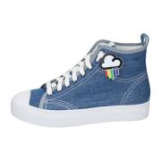 Stokton Textil Sneakers för Kvinnor Blue, Dam