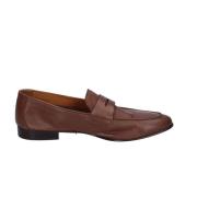 Pollini Läder Herr Loafers Stiliga Skor Brown, Herr