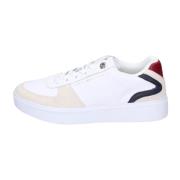 Tommy Hilfiger Läder Damsneakers Stiliga Skor Multicolor, Dam